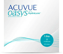 Acuvue Oasys 1-day 90er Silikon-Hydrgel mit HydraLuxe Technologie