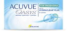 ACUVUE OASYS for PRESBYOPIA für Nah-, Zwischen- u. Fernsicht, Mehrstärkenlinse
