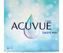 Acuvue Oasys MAX 1-day 90er Silikon-Hydrgel Tageslinse von Johnson & Johnson