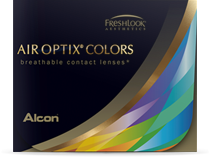 AIR OPTIX COLORS farbige Monats-Kontaktlinsen von Alcon - gut verträglich mit Aquazusatz