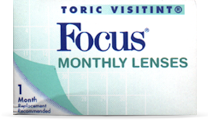 Focus Toric torische Kontaktlinsen, weiche Linsen