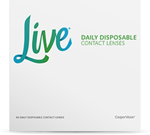 Live Singles Kontaktlinsen von CooperVision 